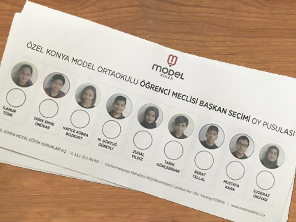 Model' de Seçim Havası